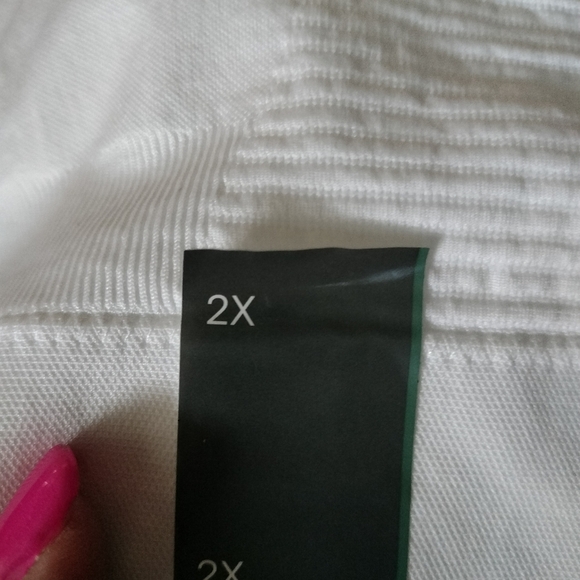 All in Motion Light Support Y Racer back Sports Bras, Black + White, 2X - Picture 7 of 10